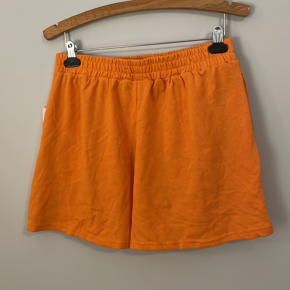 NWT Care Bears Women’s Sweat Shorts - Funshine Bear - Size Large - Picture 5 of 10